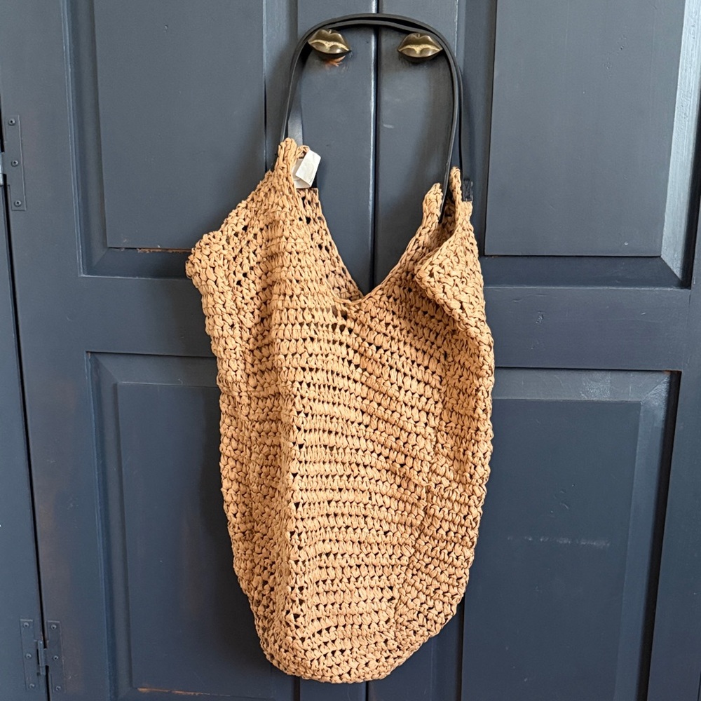 Banana Republic Natural Woven Tote